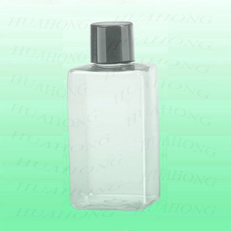 PET bottle: square plastic bottle
